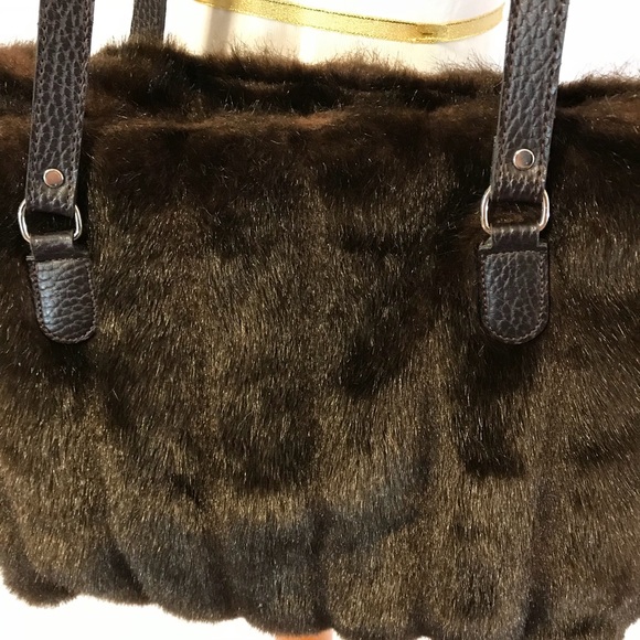 Fabulous Furs Faux Mink Bag - Picture 3 of 4